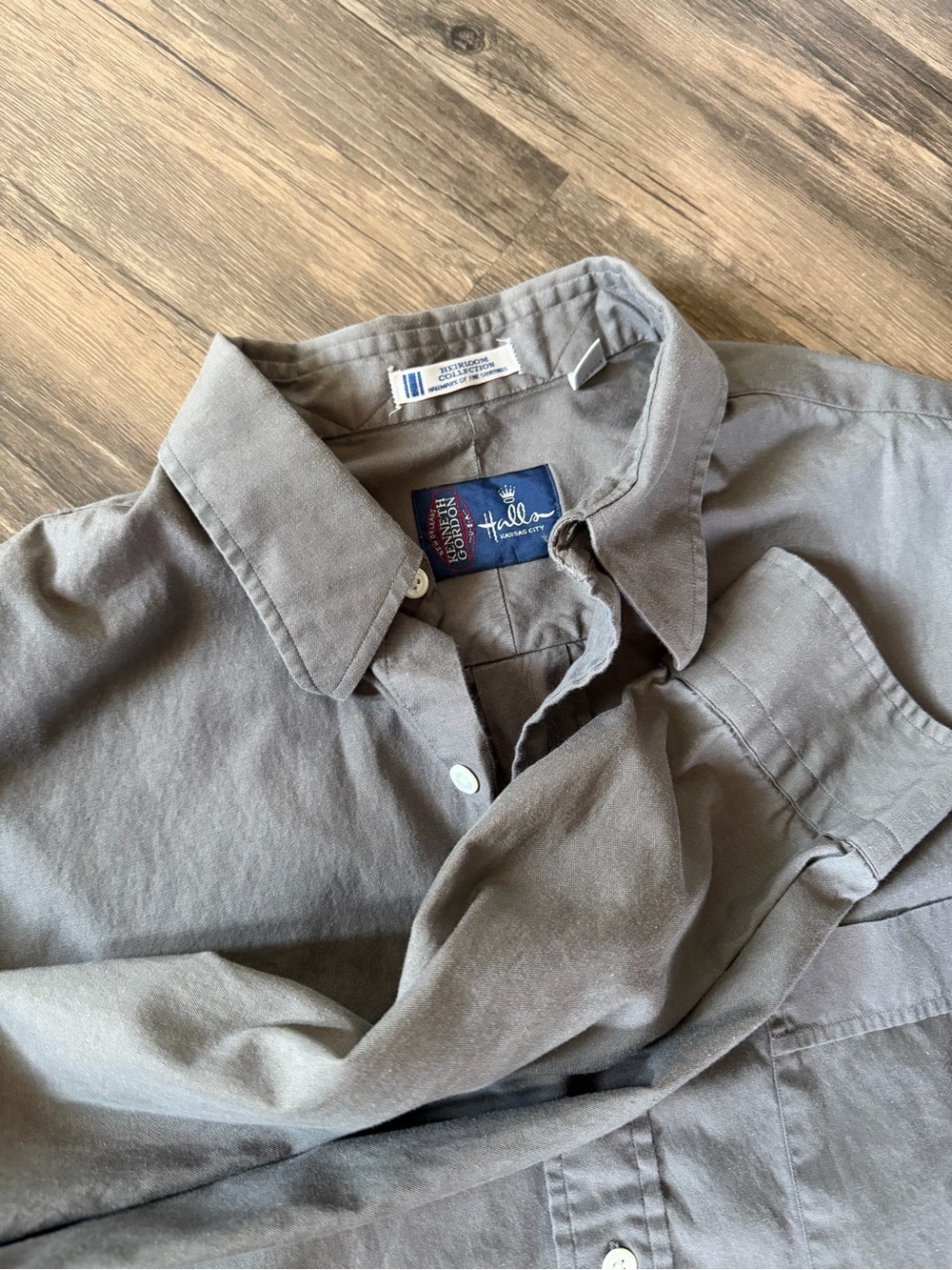 Vintage Kenneth Gordon Men's Button-Up Shirt